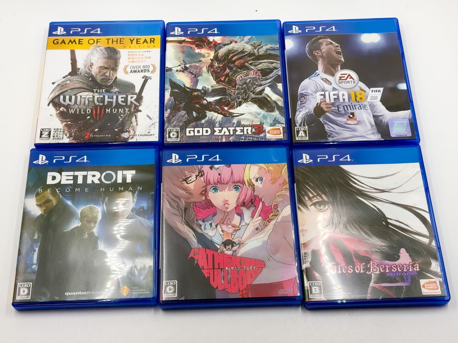 トップ ps4本体 ソフト6本セット PS4 本体 ソフト 6本付き