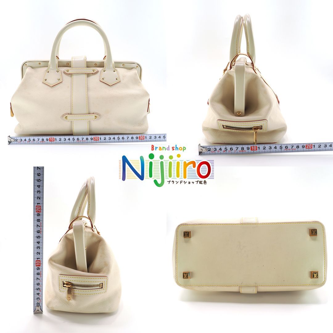 【美品】ルイヴィトン スハリ　ブロン　アンジェニュー ハンドバッグ 1464 美品】ルイヴィトン スハリ ブロン アンジェニュー ハンドバッグ