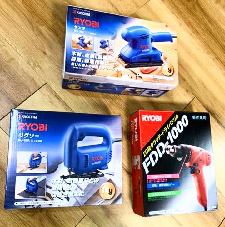 ◉RYOBI 数量 セット品 電動工具セット RYOBIマルチコンボキット ♥品
