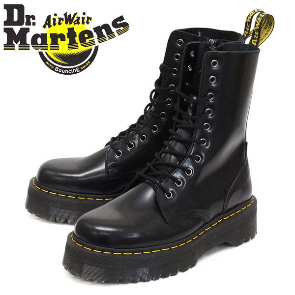 Dr.Martens (ドクターマーチン) 25565001 JADON HI ジェイドン ハイ 10ホール レザーブーツ BLACK Dr.Martens UK10-約29.0cm