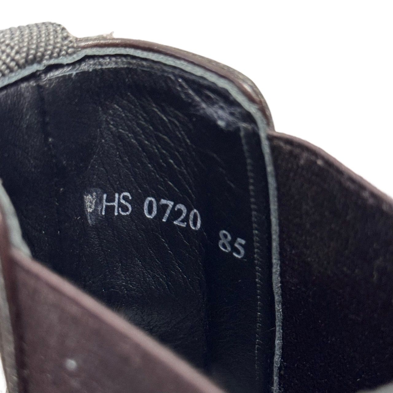 WH ダブルエイチ WHS 0720 サイドゴアブーツ カーフレザー 表記サイズ  