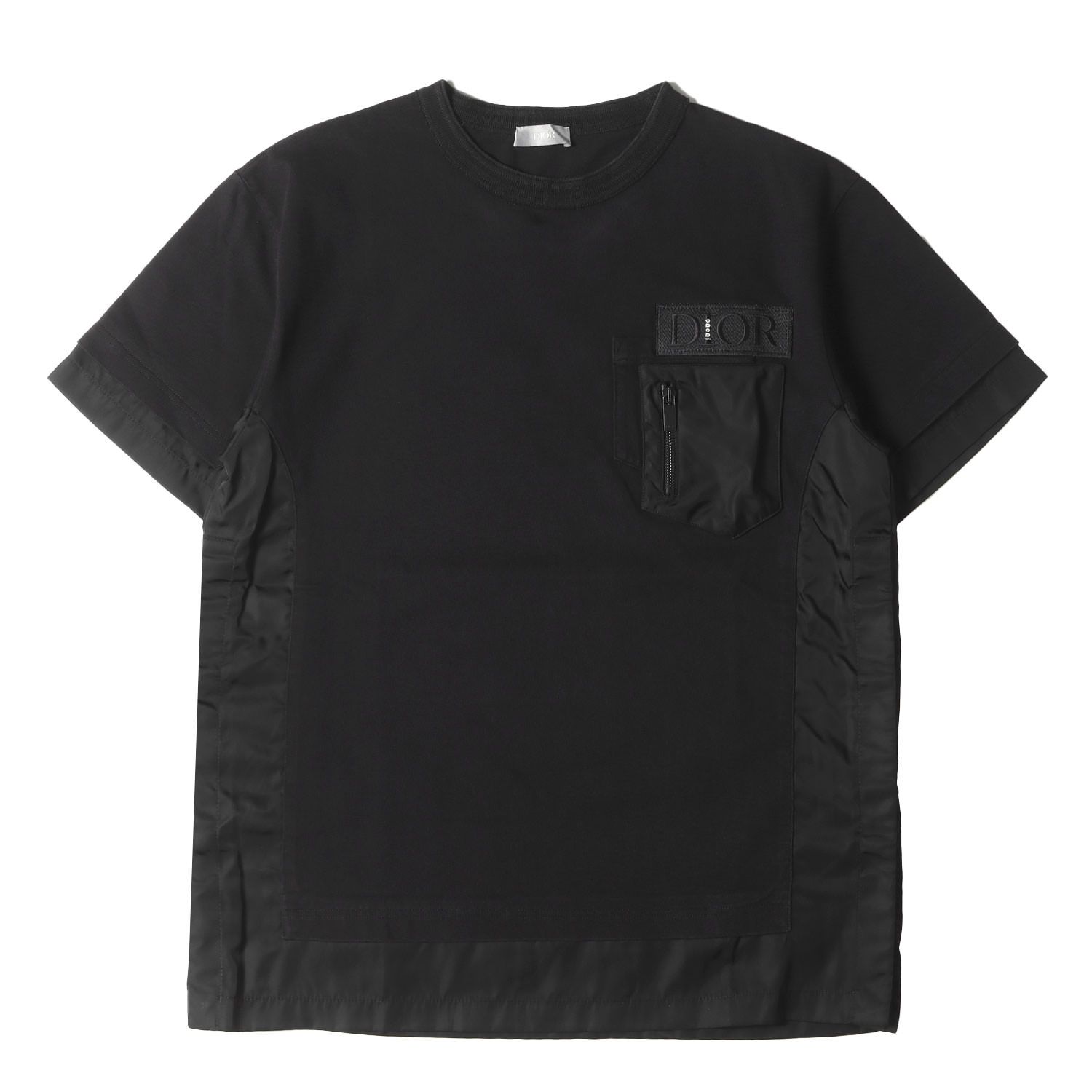 Dior HOMME ディオールオム Tシャツ サイズ:L / 21AW Sacai コラボ 