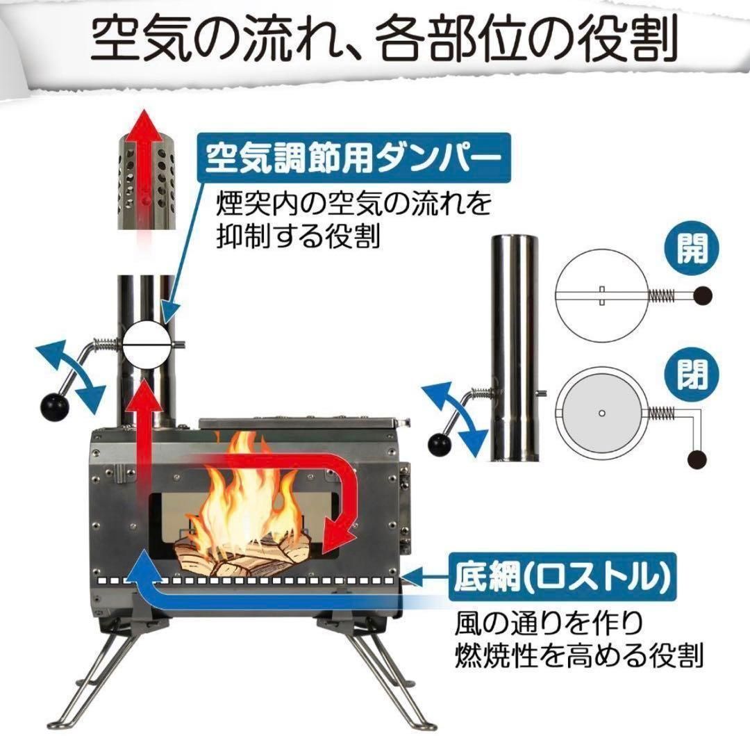 Neer マグマストーブ 収納バッグ付 焚き火台 スパークアレスター