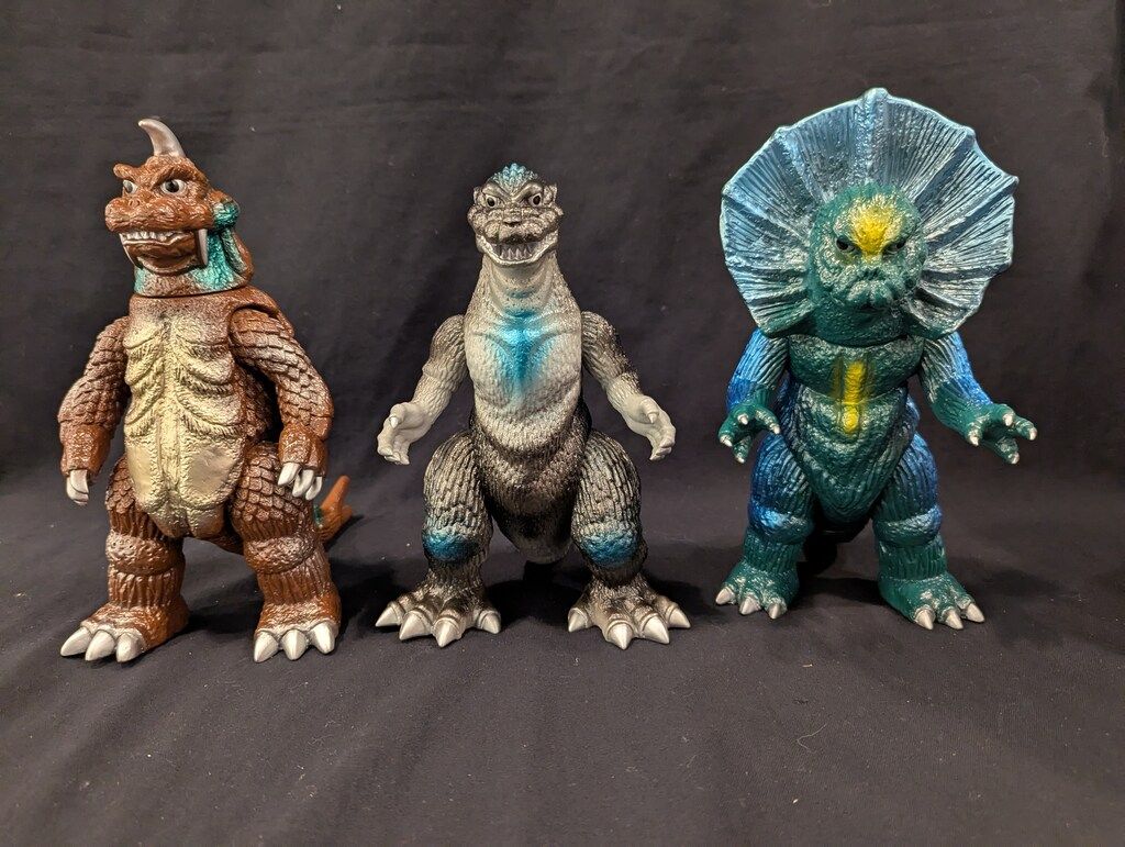 ゴジラ/円谷英二展限定ソフビ 初代ゴジラ セピア 新品 検)特撮