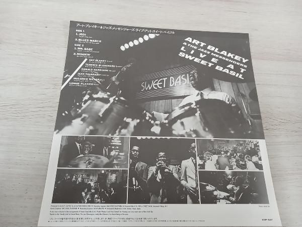 希少LP アートブレイキー&ジャズメッセンジャーズのすべて ART BLAKEY LP】アート・ブレイキー＆ジャズ・メッセンジャーズ LIVE AT