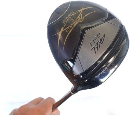 つるや アクセル ゴールド 5 ドライバー カーボン 10.5度 S 高反発