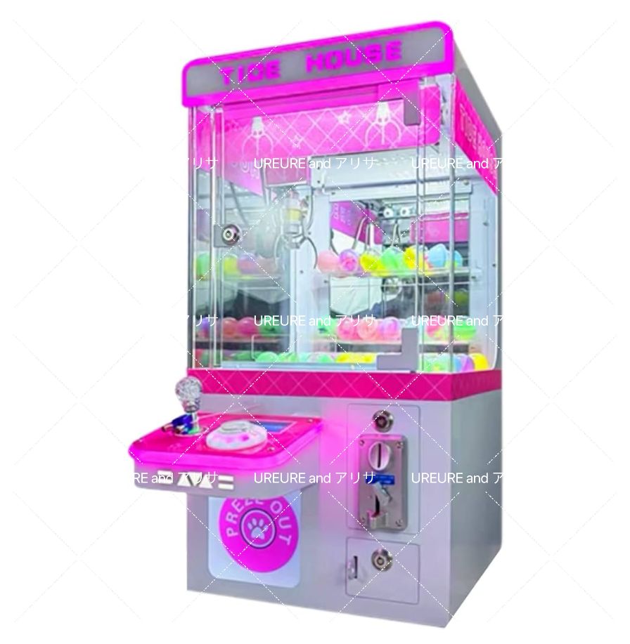 本格 ミニ クレーンゲーム 小型 家庭用 3本爪 店舗 イベント 販促 自宅 筐体 ゲームマシン 確率機