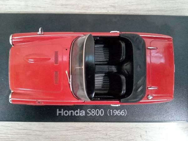 品質のいい 1/24 ミニカー S800 HONDA レッド 破損有り 止め具欠品 ホンダ 乗用車