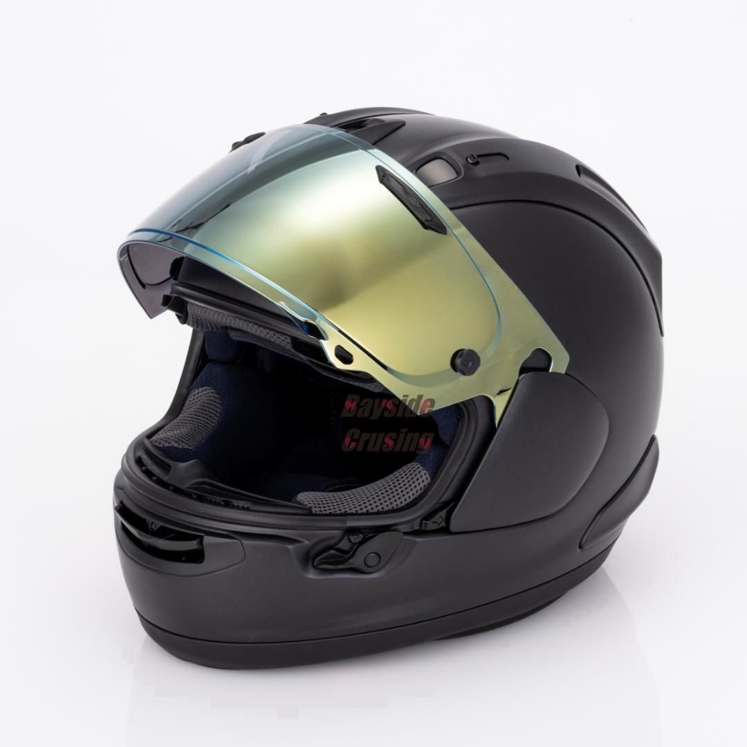 Arai RX7X ゴールドミラー シールド - メルカリ