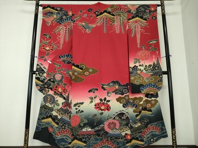 振袖 宮崎良次 京紅型