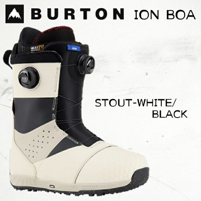 BURTONバートン ION BOA アイオン ボア26cm 種類15：STOUT-WHITE