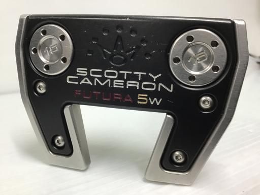 タイトリスト SCOTTY CAMERON FUTURA 5W 2017 35インチ パター PT スチール フレックスその他 メンズ 男性用 右利き 右用 Dランク ゴルフクラブ