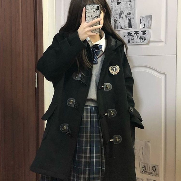 コレクション 制服 ロング コート