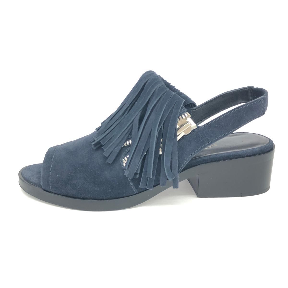 3.1 Phillip Lim 3.1フィリップリム タッセル サンダル ネイビー 