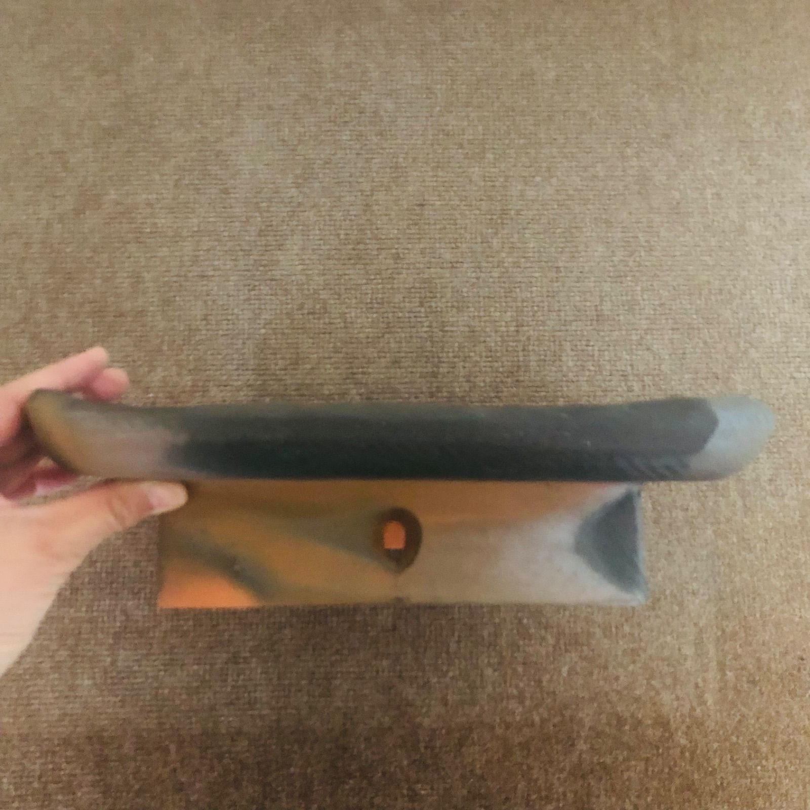 備前焼☆台鉢☆大鉢☆堀江英城☆オシャレ食器☆果物