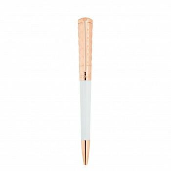 S.T. Dupont エス テー デュポン リベルテ ボールペン ホワイト＆ピンクゴールド 465227F