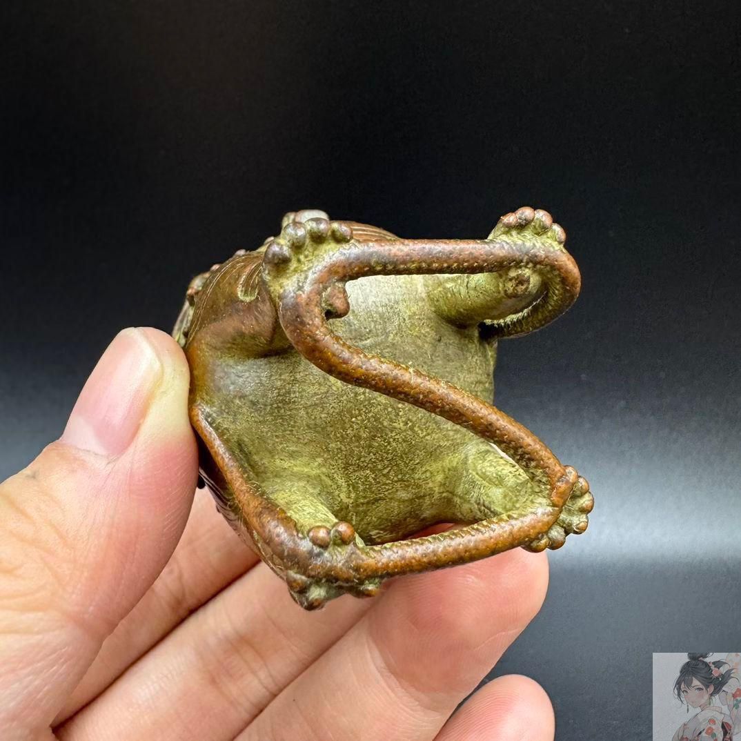 独角小瑞獣香炉 観音菩薩獅子 硯筆架火鉢 香道具 装飾品 工芸品