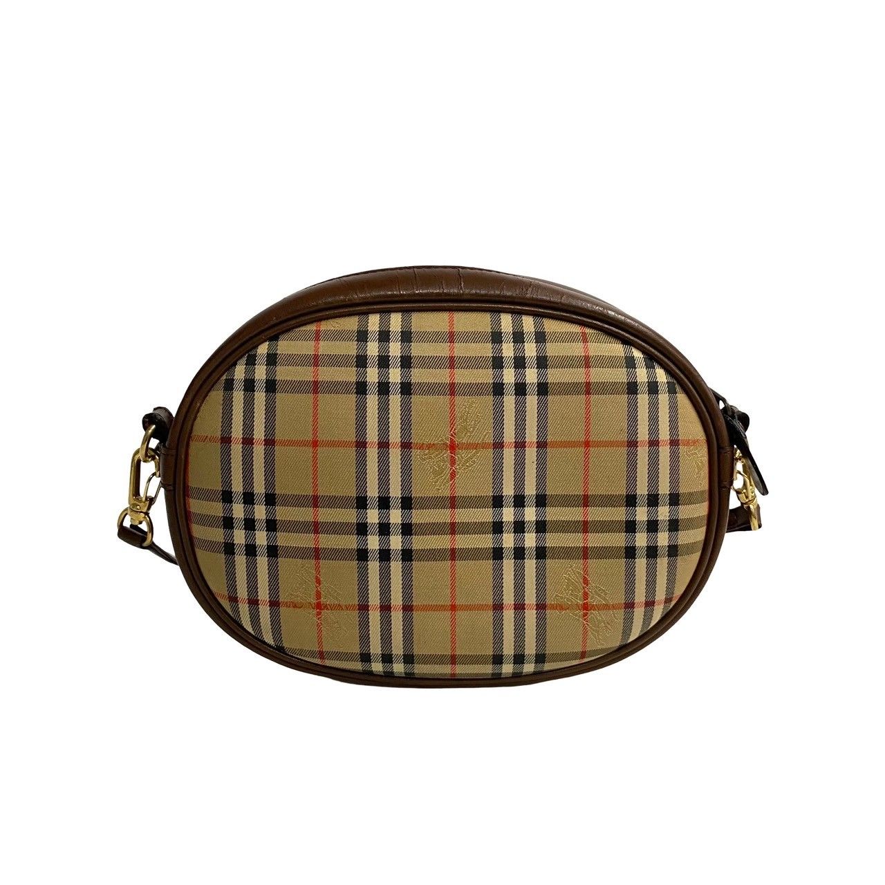 Burberry チェック柄 ショルダーバッグシャドーホースサコッシュ