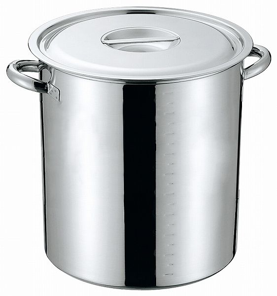 大屋製作所 電磁モリブデン寸胴鍋 クローバー 21cm 目盛付 0257000