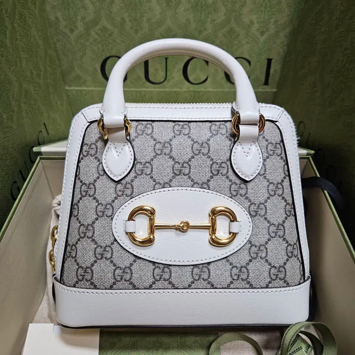 GUCCI グッチ ホースビット 1955 トップ ハンドルバッグ ミニ