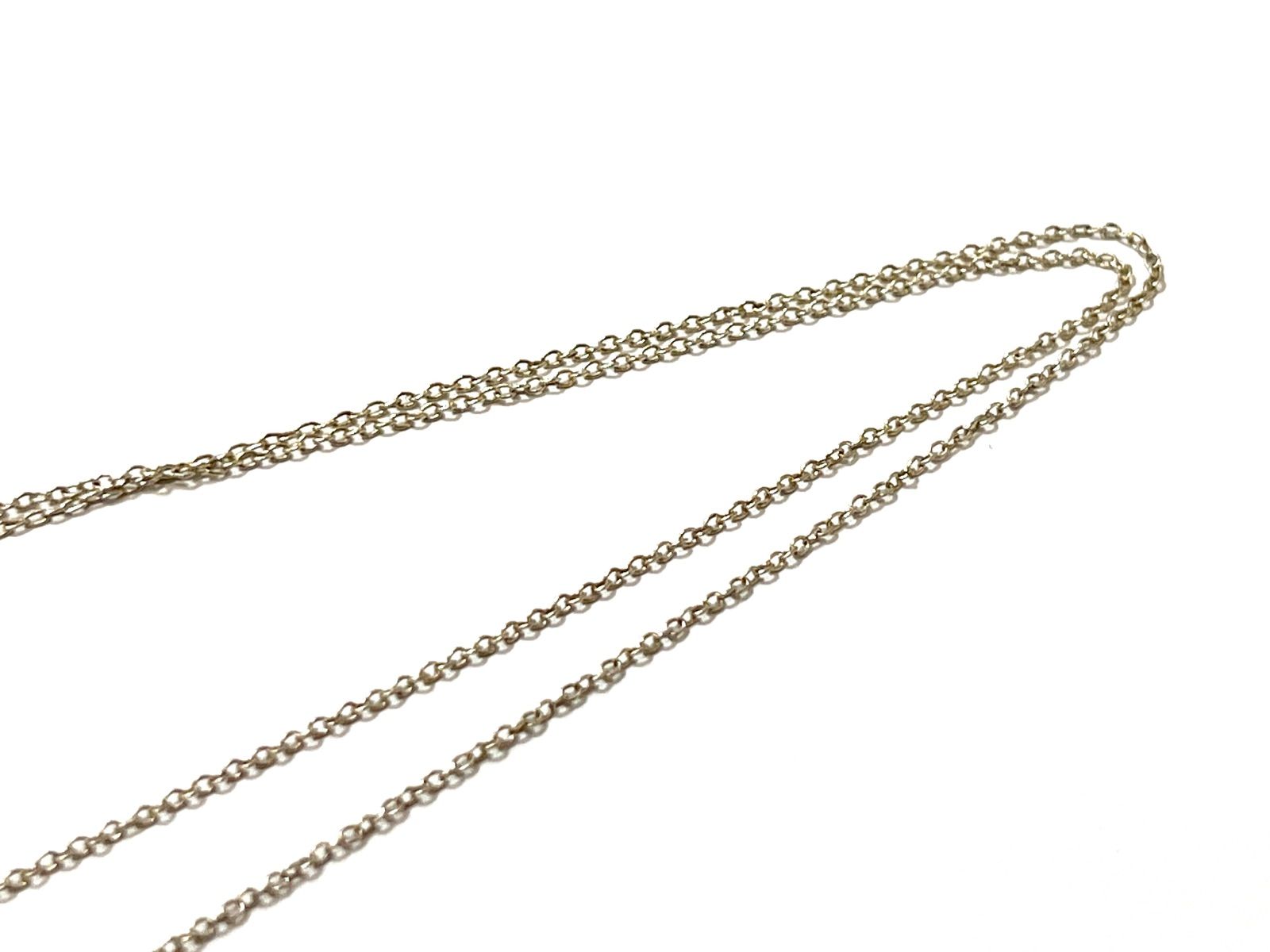Tiffany 1837 ダブルリング ネックレス Ag925 TIFFANY ティファニー 1837 2連リングネックレス SV925 シルバー