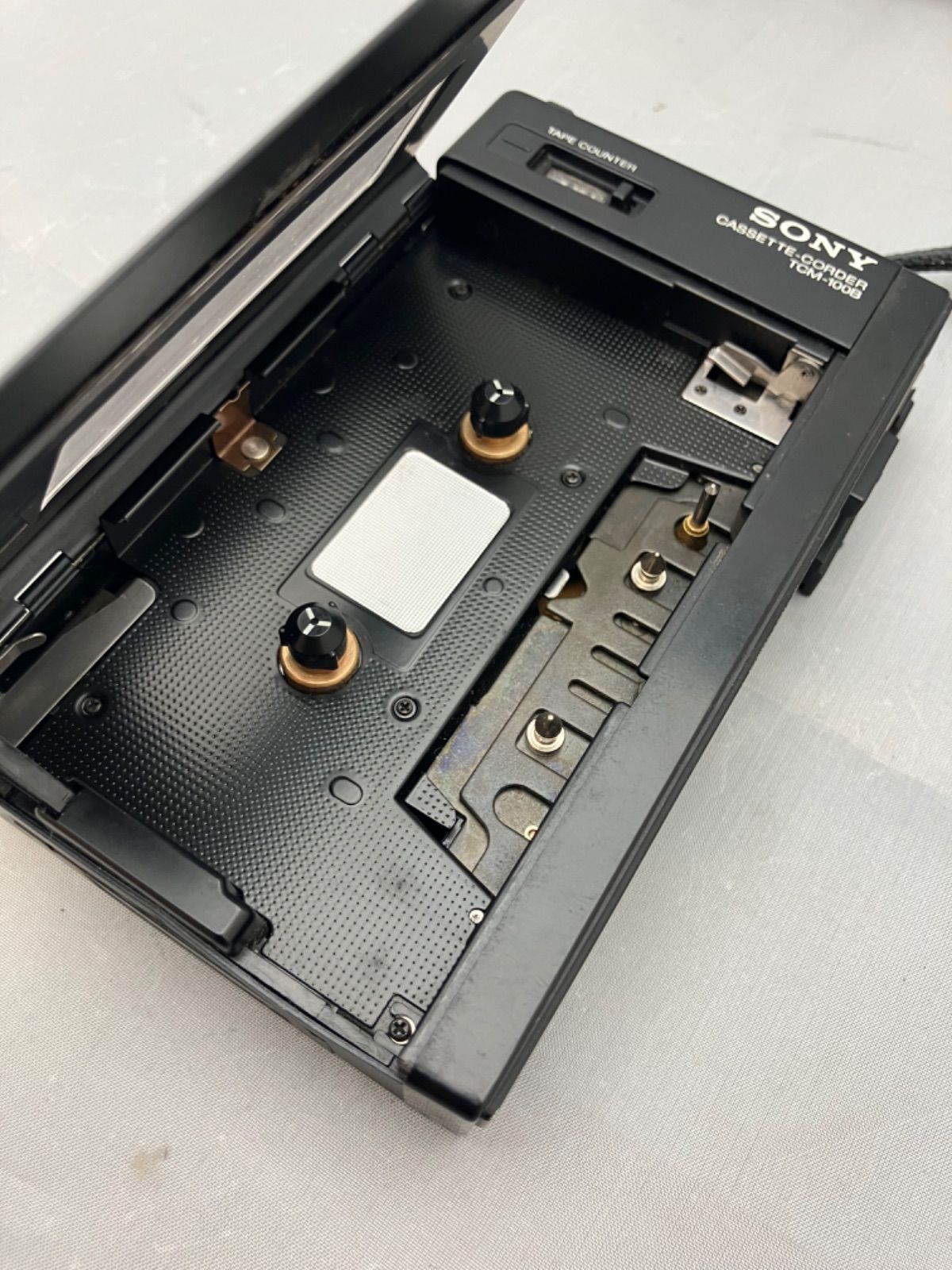 現状品】SONY TCM-100B カセットプレーヤー