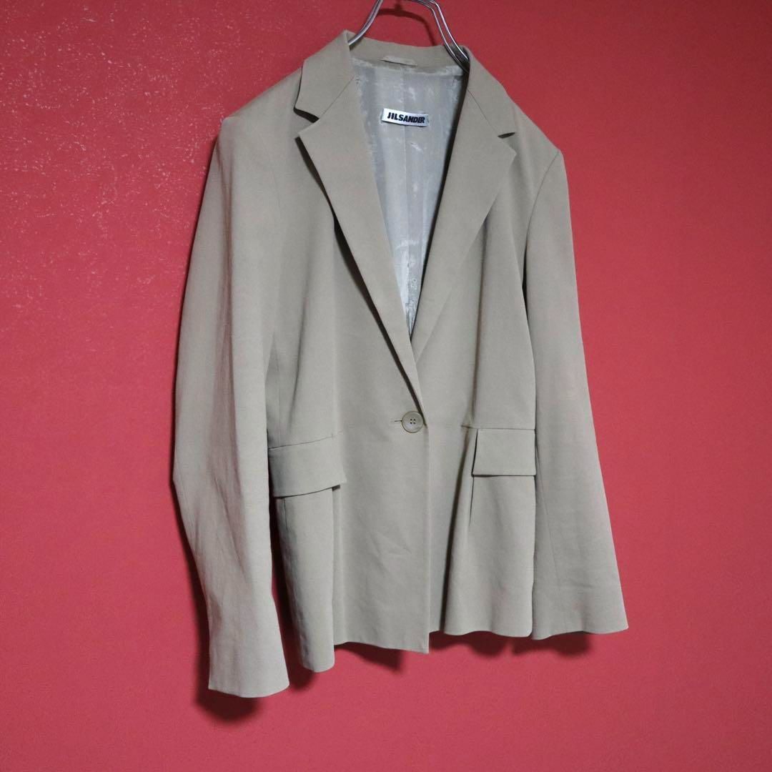 JIL SANDER - 【希少】JIL SANDER ポケット＆袖スリットデザイン テーラードジャケット 希少】JIL SANDER ポケット＆袖スリットデザイン テーラードジャケット