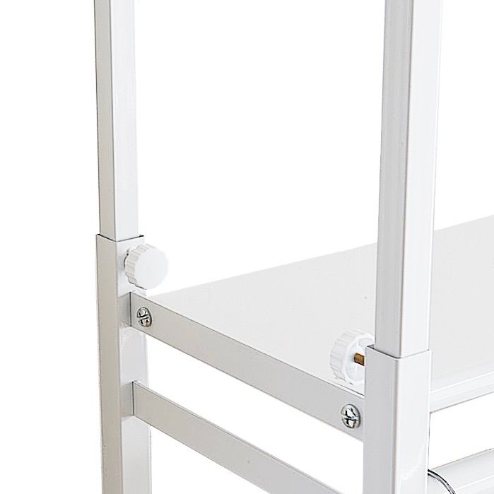 ツッパリ クローゼット ハンガーラック ホワイトハンガー ハイタイプ