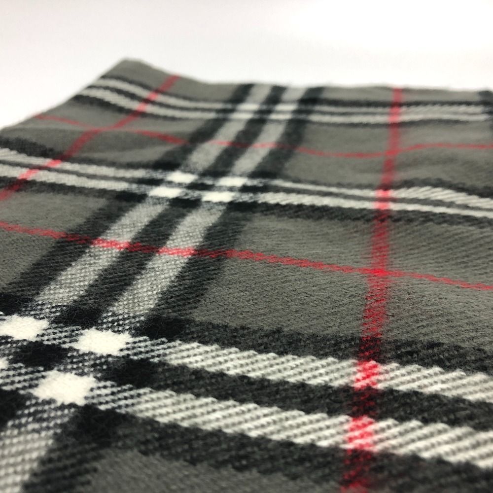 BURBERRY バーバリー マフラー バーバリーズ チェック柄 ウール - メルカリ
