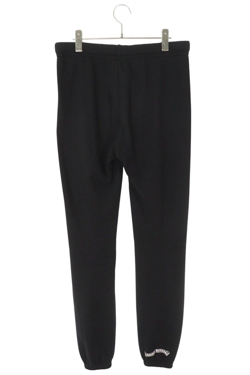 クロムハーツ SWEAT PANTS フロント/裾ロゴプリントスウェット