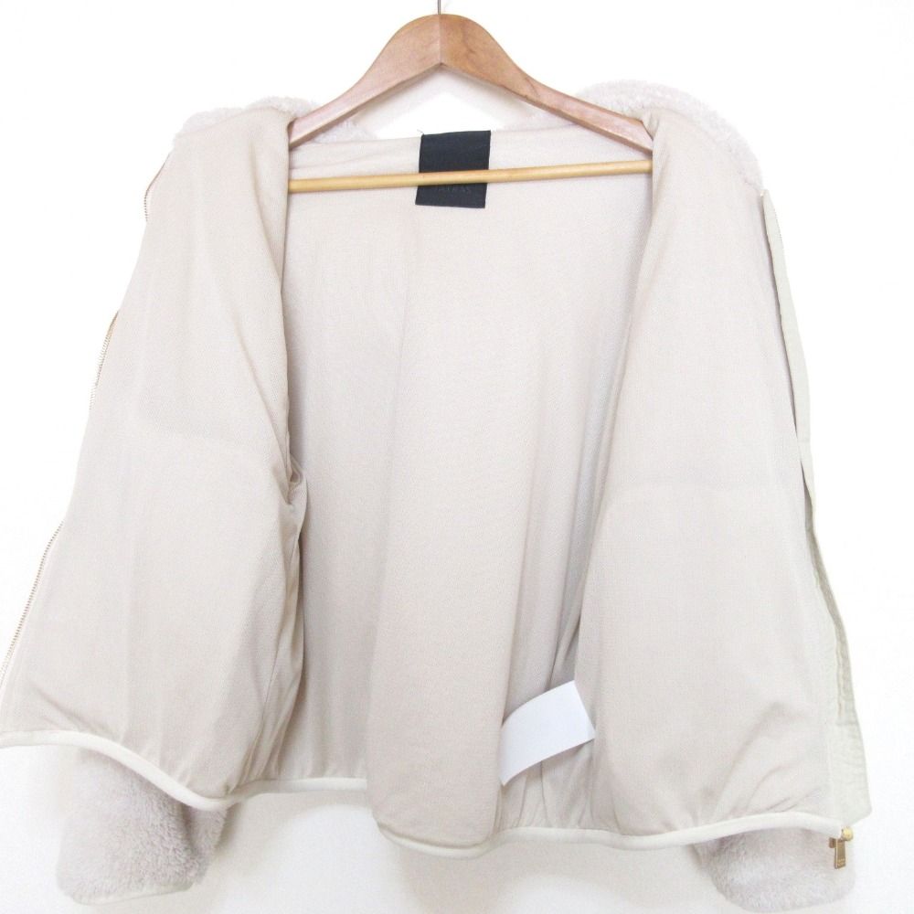 TATRAS - 美品 クリーニング済 22AW TATRAS タトラス ボアジャケット ジップパーカー LTAT22A4872-L サイズ1 アイボリー レディース 古着 中古 USED 美品 クリーニング済 22AW TATRAS タトラス ボアジャケット ジップ