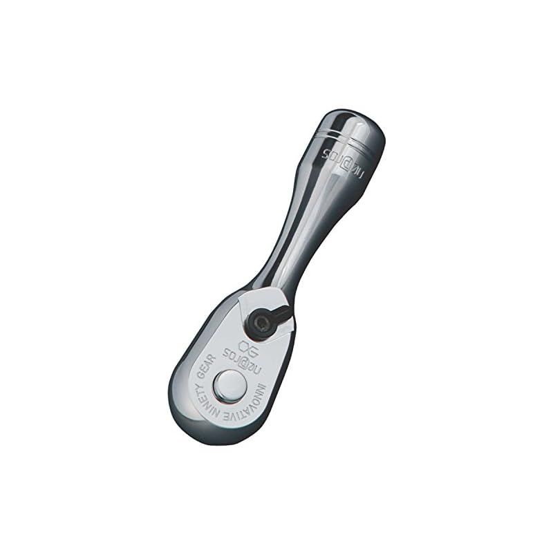 京都機械工具 KTC ネプロス コンパクトショートラチェット NBRC390S