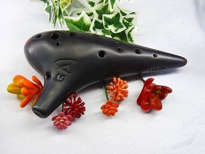 新品同様 オカリナ AC 風雅陶笛 フォーカリンク社製 燻焼モデル(漆仕上) 新品同様 オカリナ AC 風雅陶笛 フォーカリンク社製 燻焼モデル