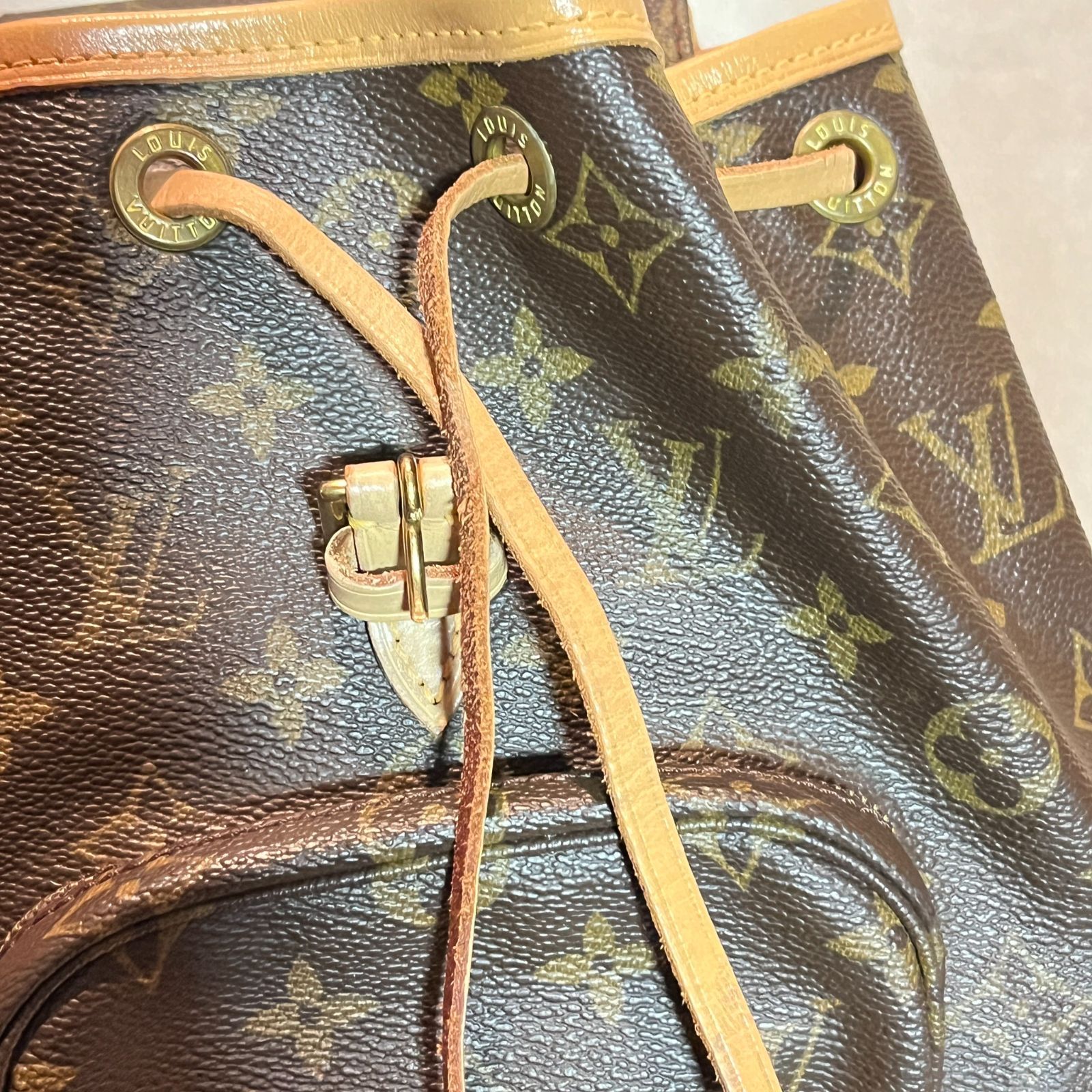 美品】 ルイ ヴィトン モンスリ pm リュック m51137 鑑定済 - メルカリ