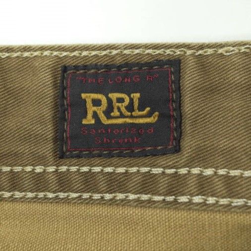 RRL ダブルアールエル VINTAGE 5POCKET CANVAS PANTS ヴィンテージ5