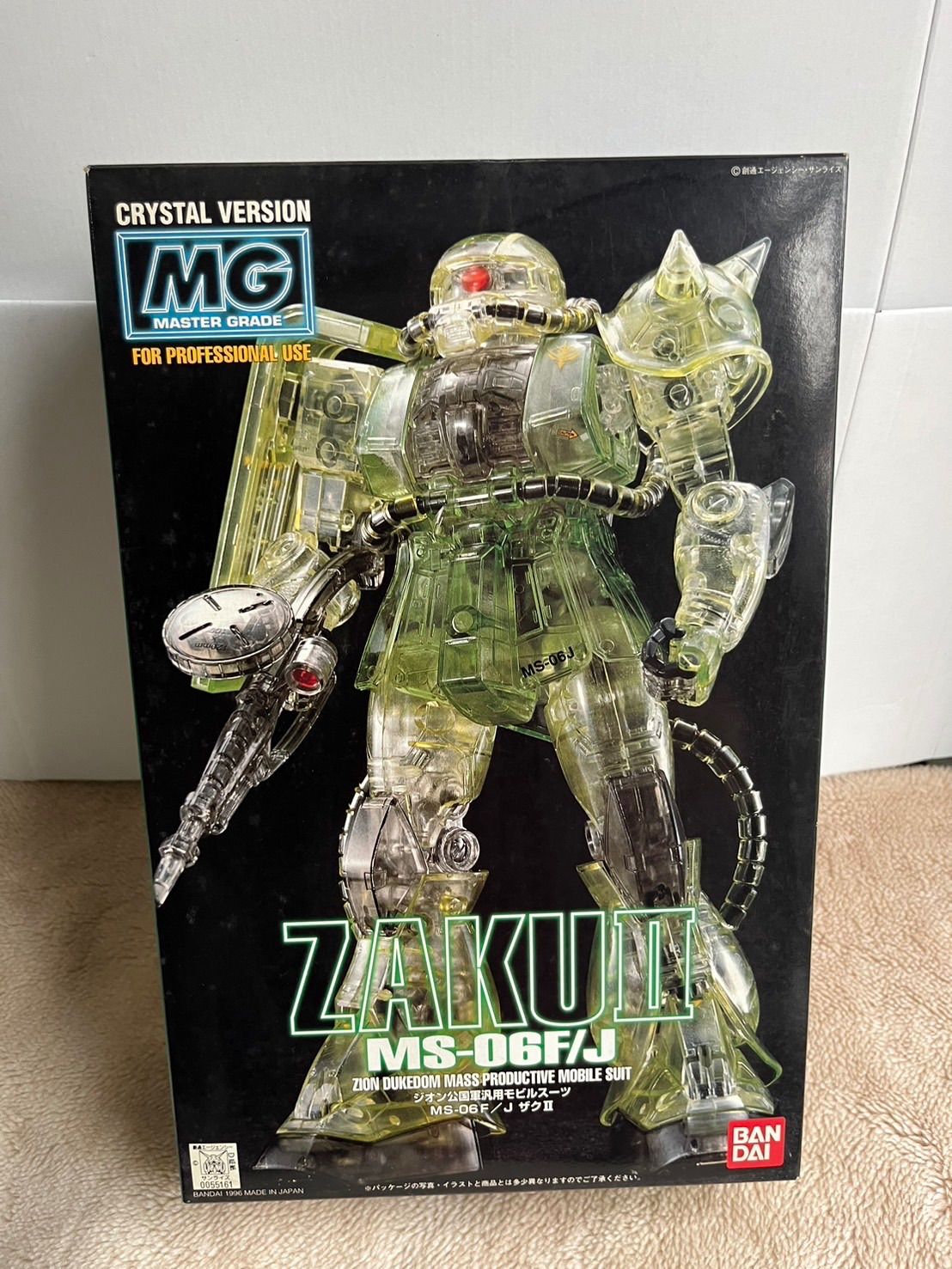MG 1/100 MS-06F/J ザクII クリスタルバージョン - メルカリ