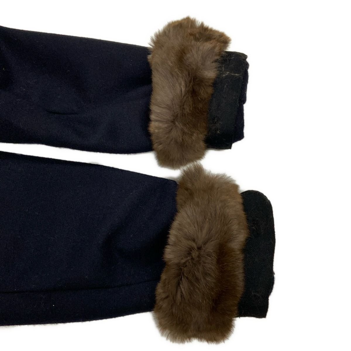 マカフィー フェイクファーショートPコート マカフィー エコファー