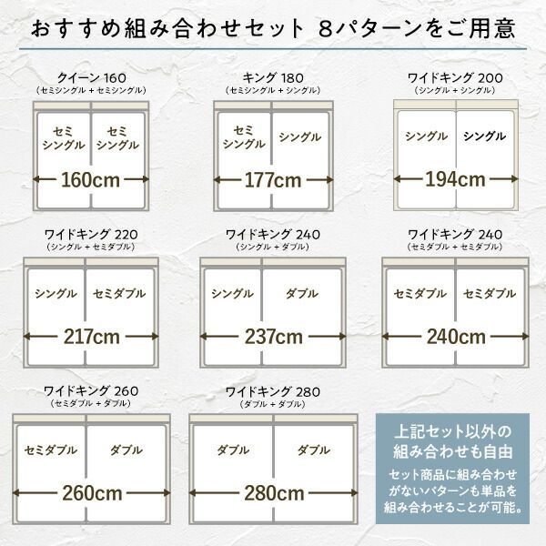ベッド キング180