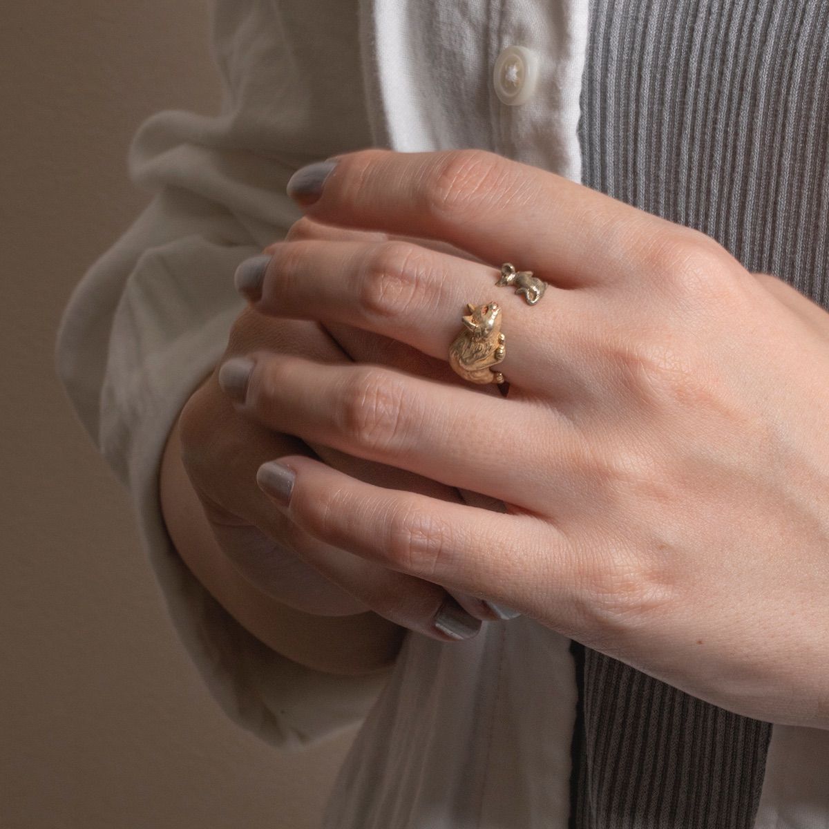 1684 高級 sona ダイヤモンド リング ハート 大粒 シルバー Dカラー