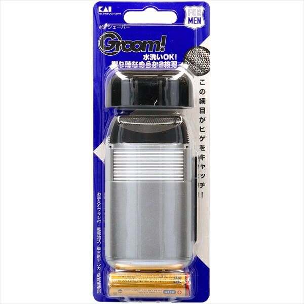 ＨＣ１１０９ＧＲＯＯＭポケシェーバー 【 貝印 】 【 化粧品 】ＨＣ１１０９ＧＲＯＯＭポケシェーバー×12点セット tt