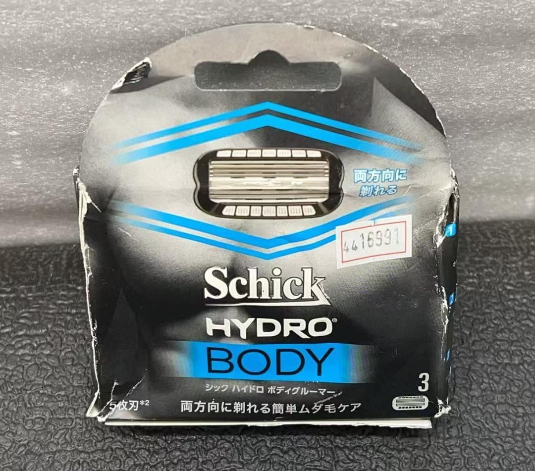 4416991 シック ハイドロ ボディ グルーマー 替刃3コ入 詰替え用