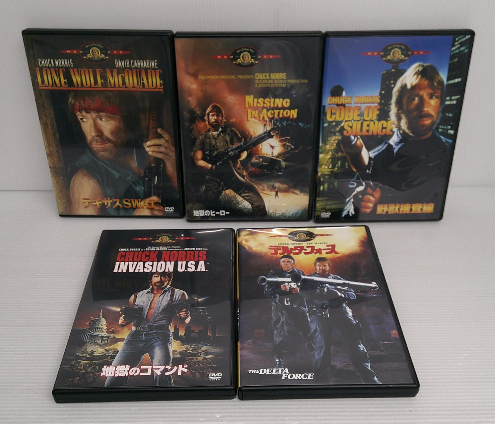 開封品】チャックノリス アクションDVD-BOX【ディスク傷等有