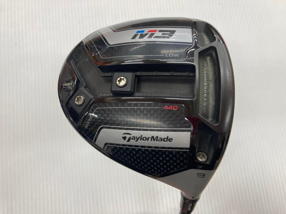 【即納】M3 440 | 9 | S | TENSEI 1KBLACK 65 | 中古 | ドライバー | テーラーメイド