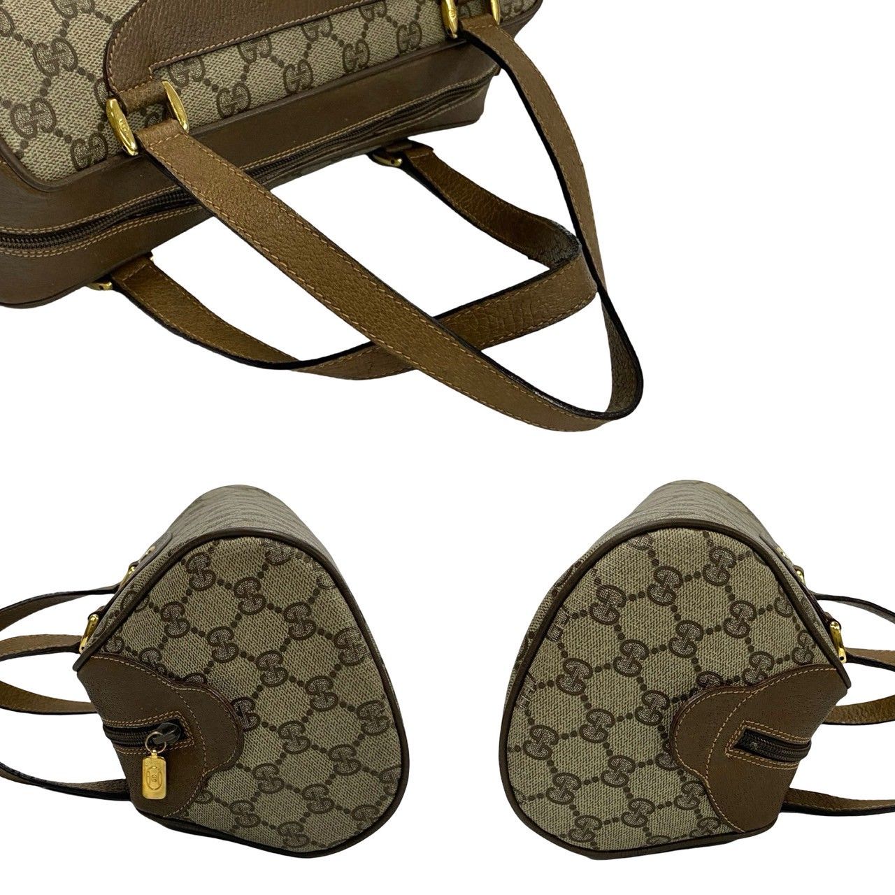 極 美品 希少品 GUCCI グッチ オールドグッチ ヴィンテージ GG ロゴ 