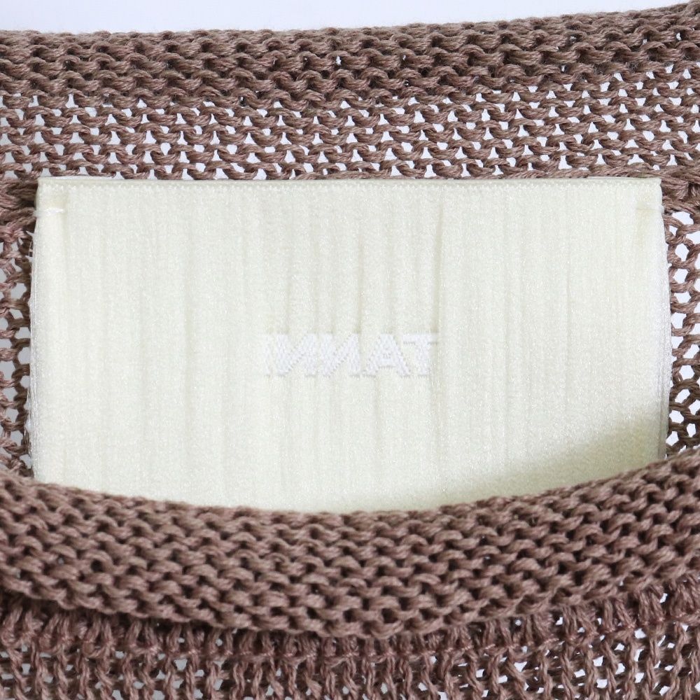 未使用 INNAT OPENWORK PATTERN SWEATER - メルカリ