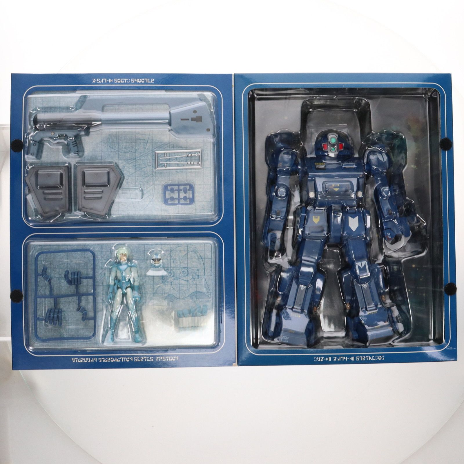 タカラ★美品DMZ-02ストライクドッグwithイプシロンフィギュア★送料無料 装甲騎兵ボトムズ DMZ-02 DX 1/18 ストライクドッグ with