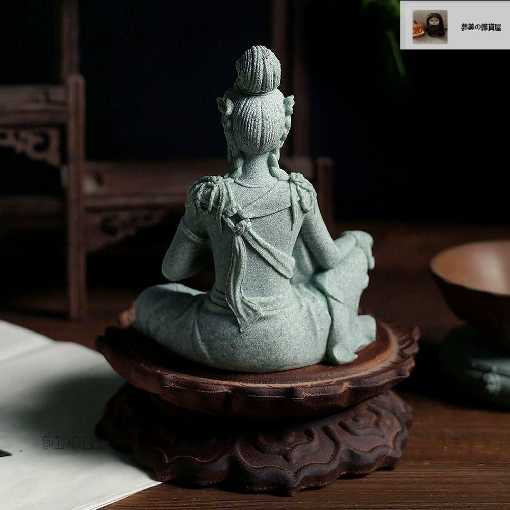 石像 石仏 観音仏像 禅意 置物 香座書房 文鎮 茶道茶台 装飾品 工芸品 置物 1483087163.jpg?1644954758