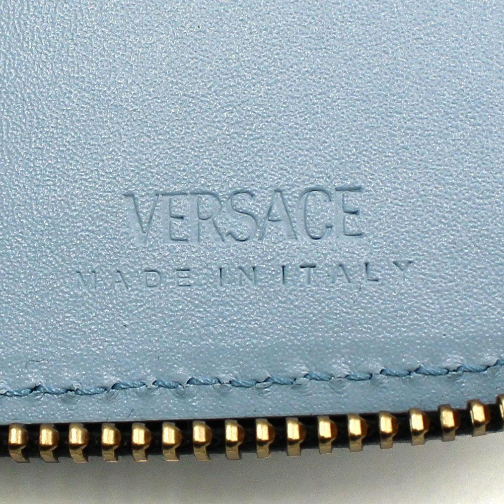 ヴェルサーチ VERSACE 1016840 1A13695 1B00V ジッパー ウォレット