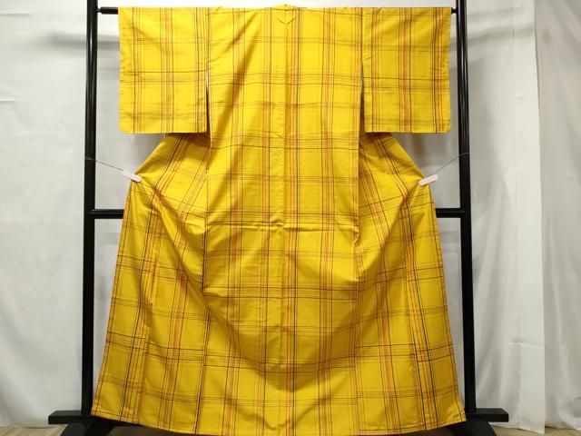 平和屋着物○上質な紬 吉祥間道 正絹 逸品 CAAR8031vf