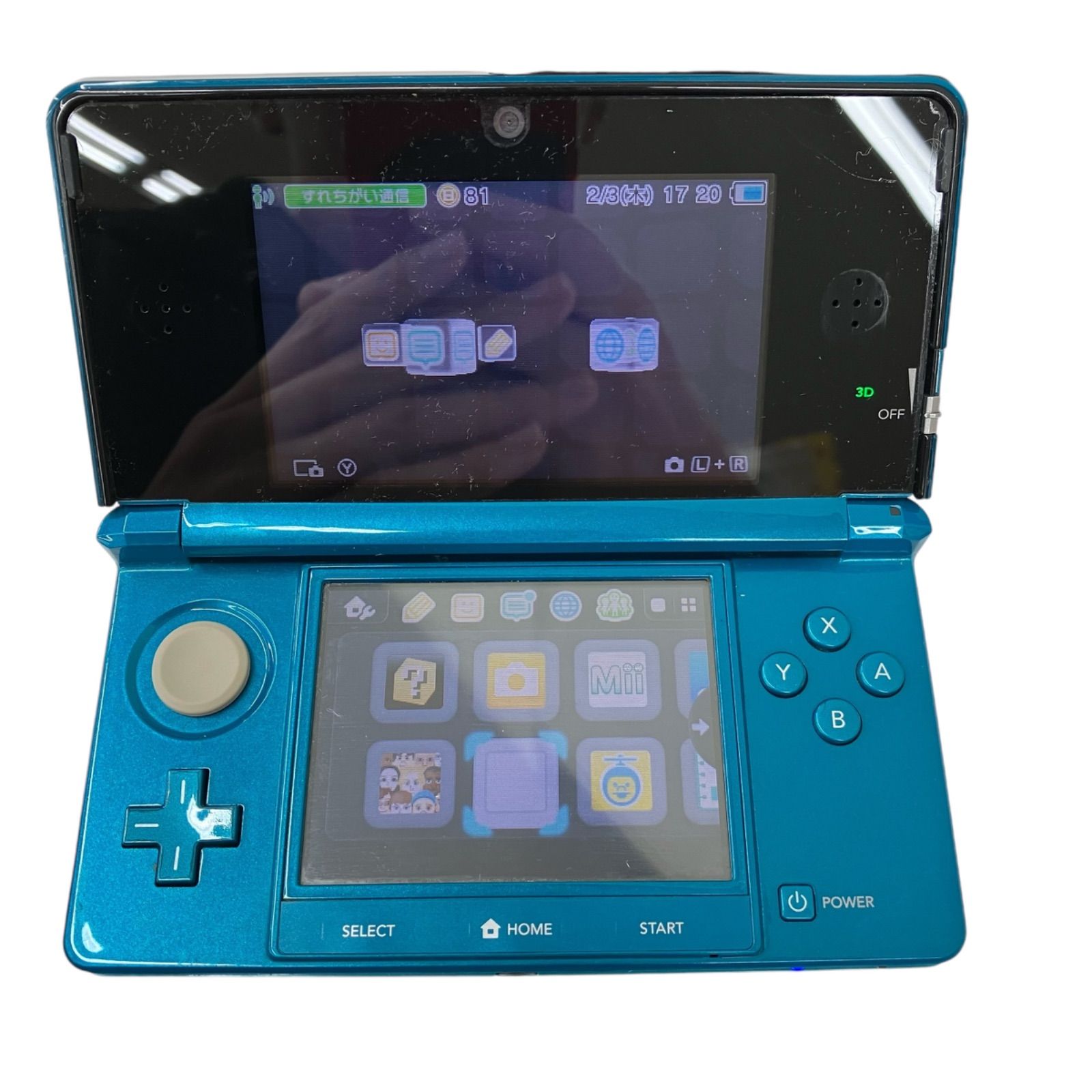 現状品★Nintendo 3DS ブルー